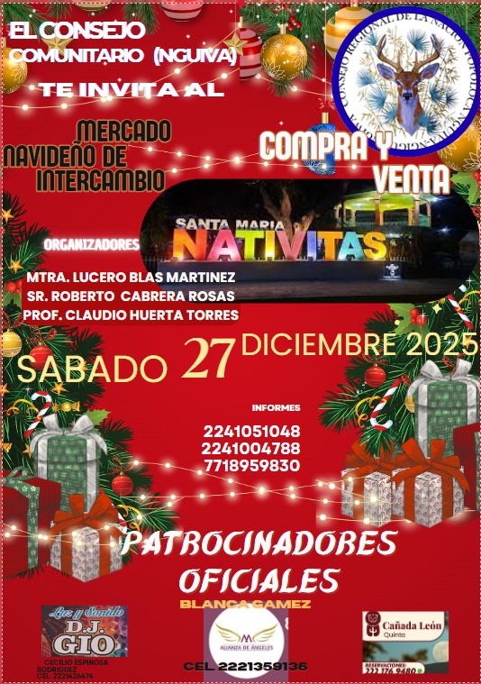 Mercado Navideño  27 Dic 2025